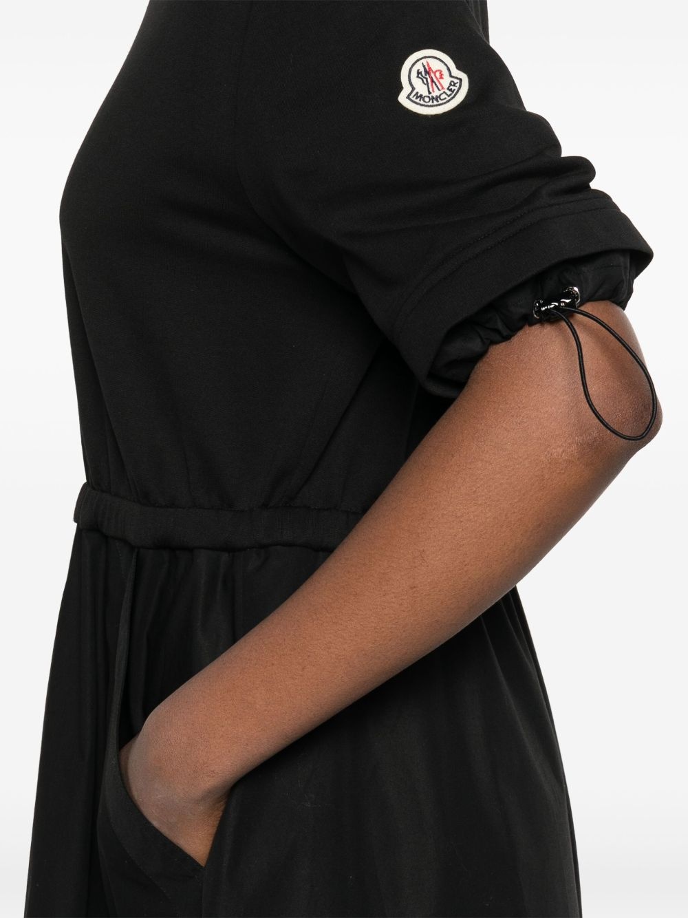 contras-panel midi dress - 5