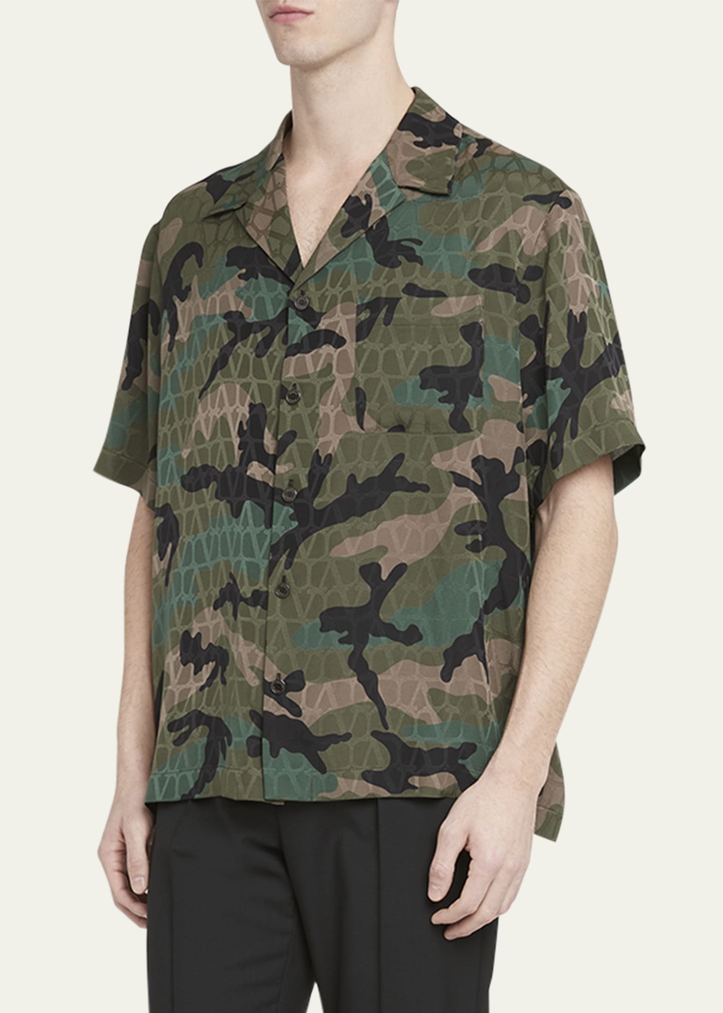 Men's Camo Icongraphe Camp Shirt - 4