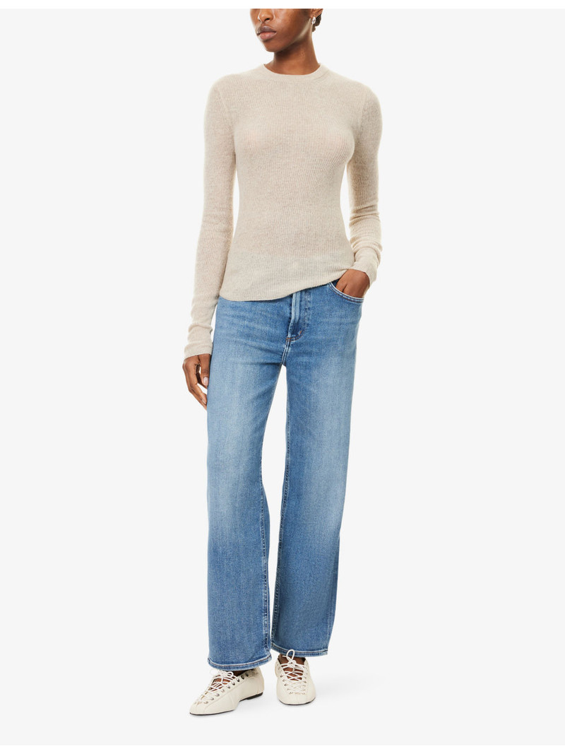 Citizens of Humanity Alessia Crew-Neck Wool and Cashmere-Blend Jumper outlook
