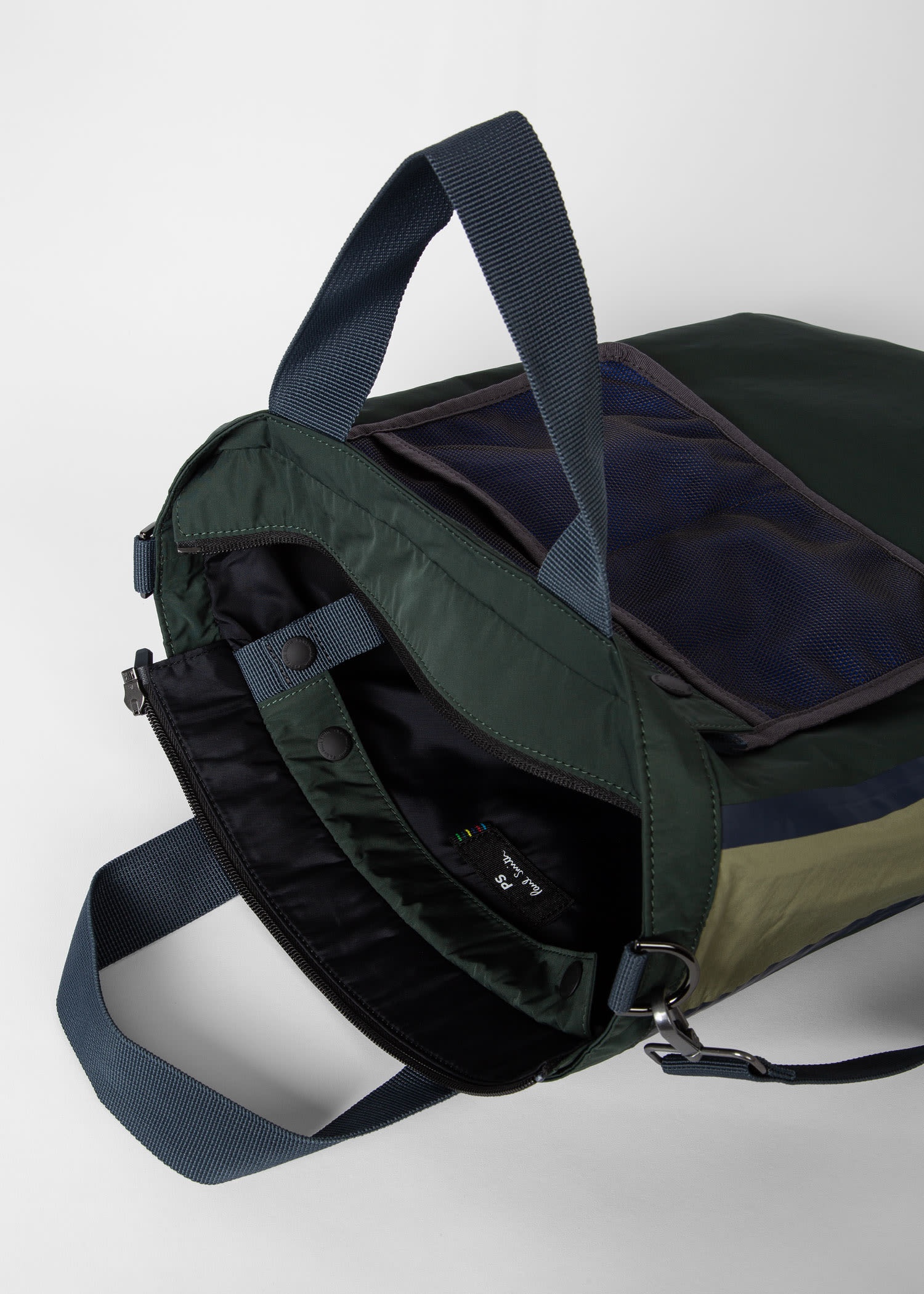 Colour-Block Tote Bag - 5