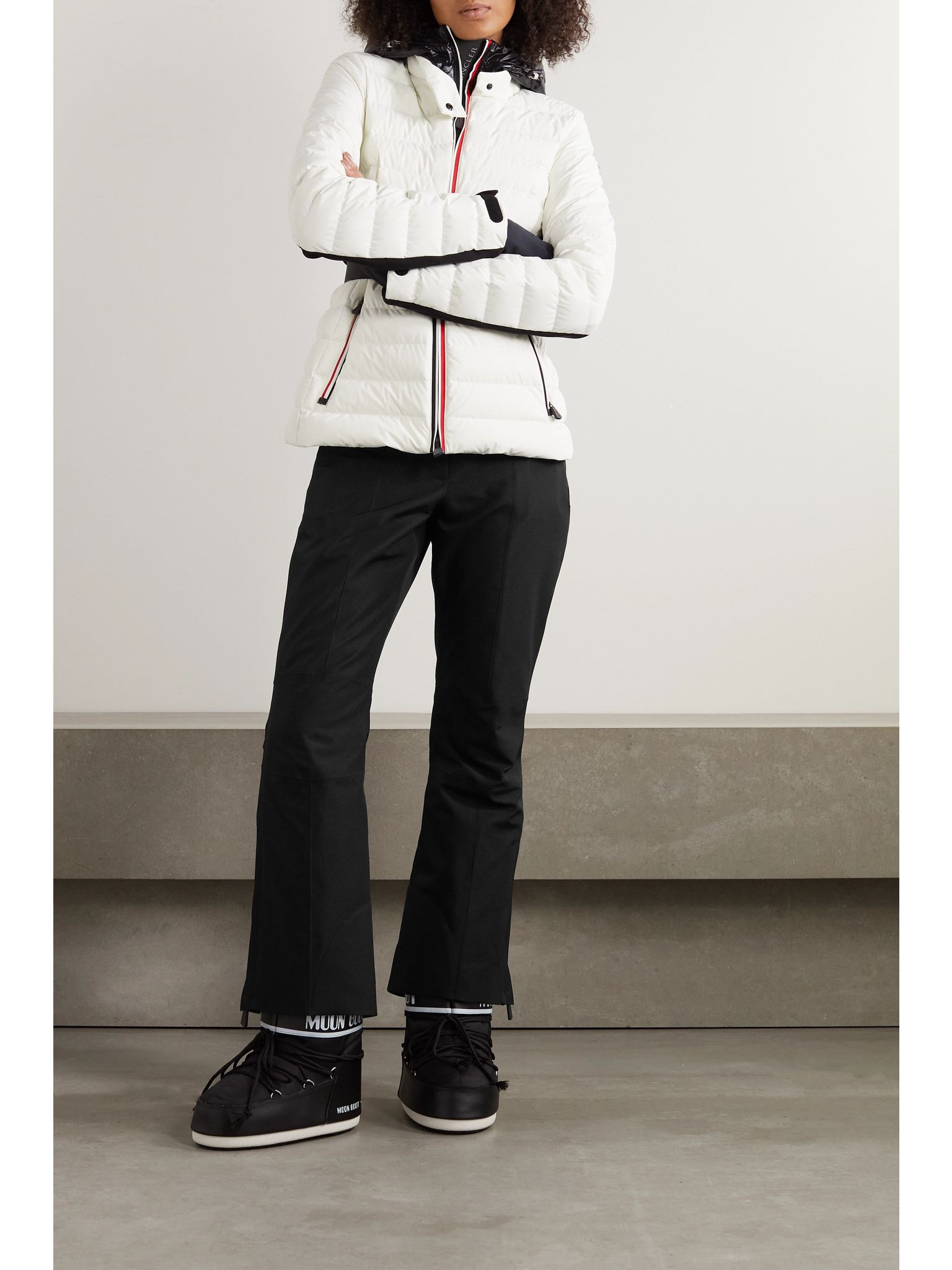 GORE-TEX Infinium high-rise flared ski pants Black - 2