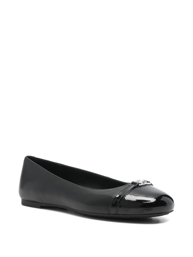 MICHAEL KORS leather ballet flats outlook