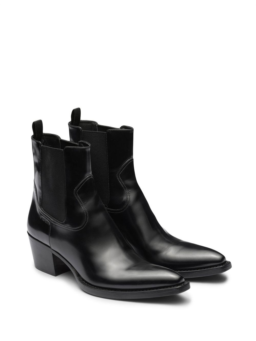 brushed leather Chelsea boots - 2
