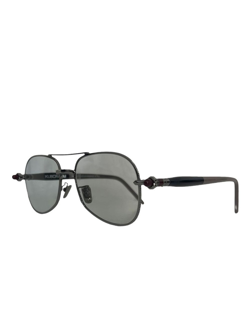 P75 pilot-frame sunglasses 4