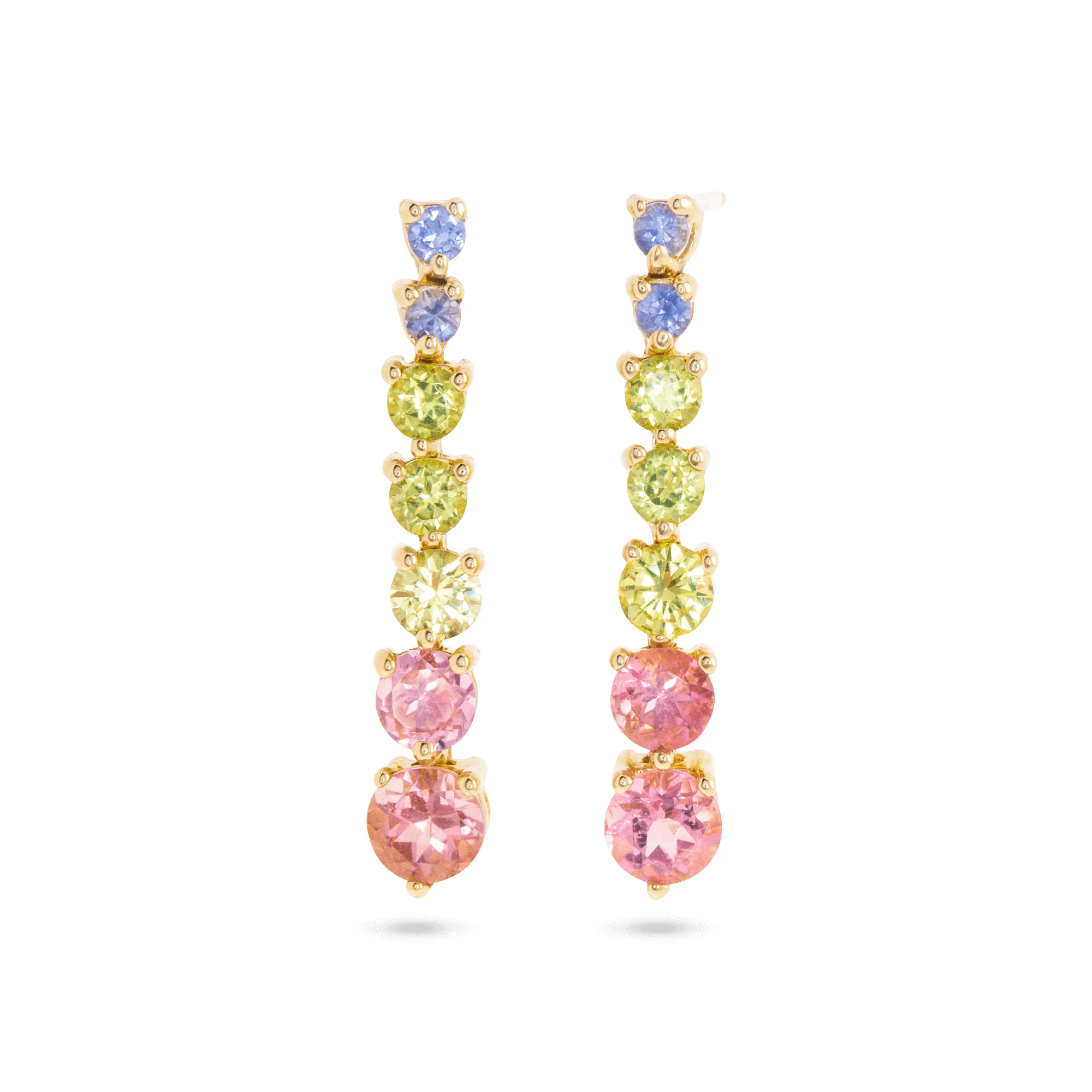 Rainbow Bright Drop Earrings - 1