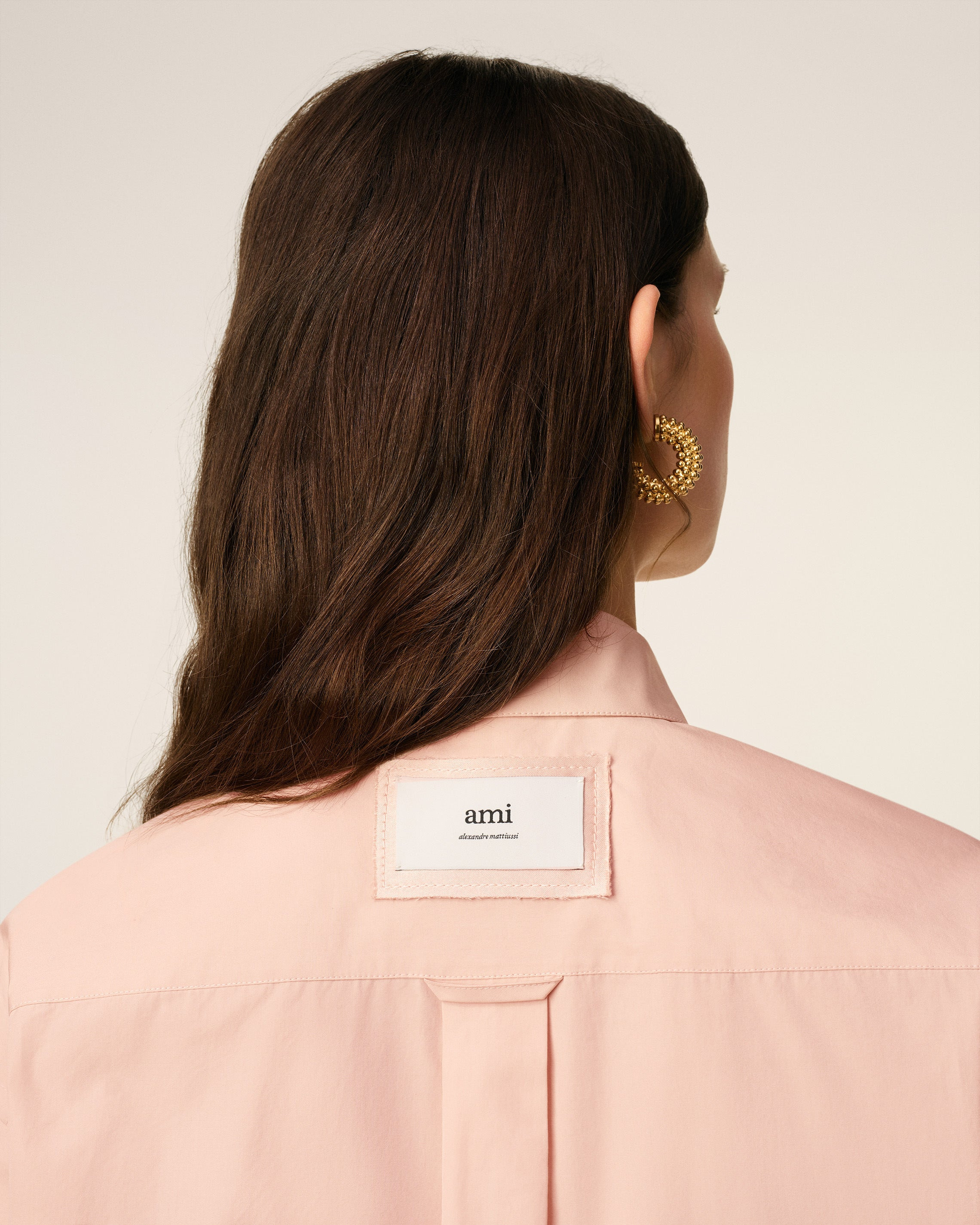 PINK COTTON OVERSIZED  SHIRT - 4