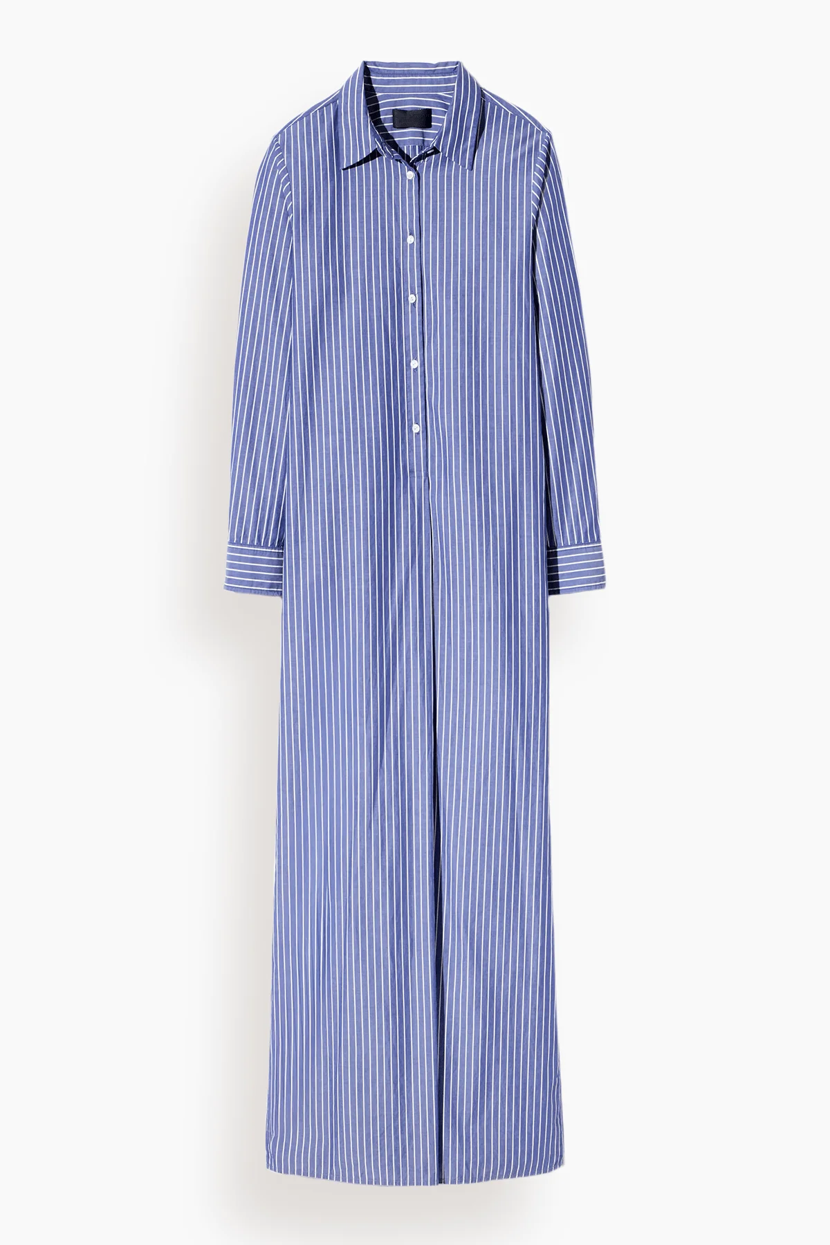 Mina Dress in Dark Navy/White Stripes - 1