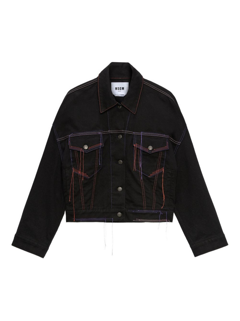 topstitching denim jacket 1