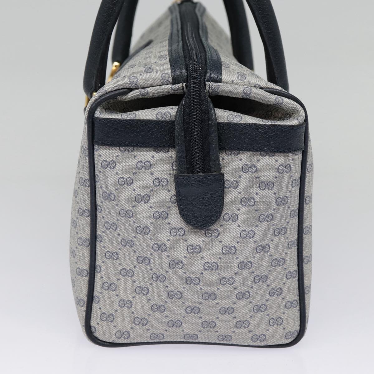 GUCCI Micro GG Supreme Hand Bag Pvc Navy Gold 000 40 000 40 - 3