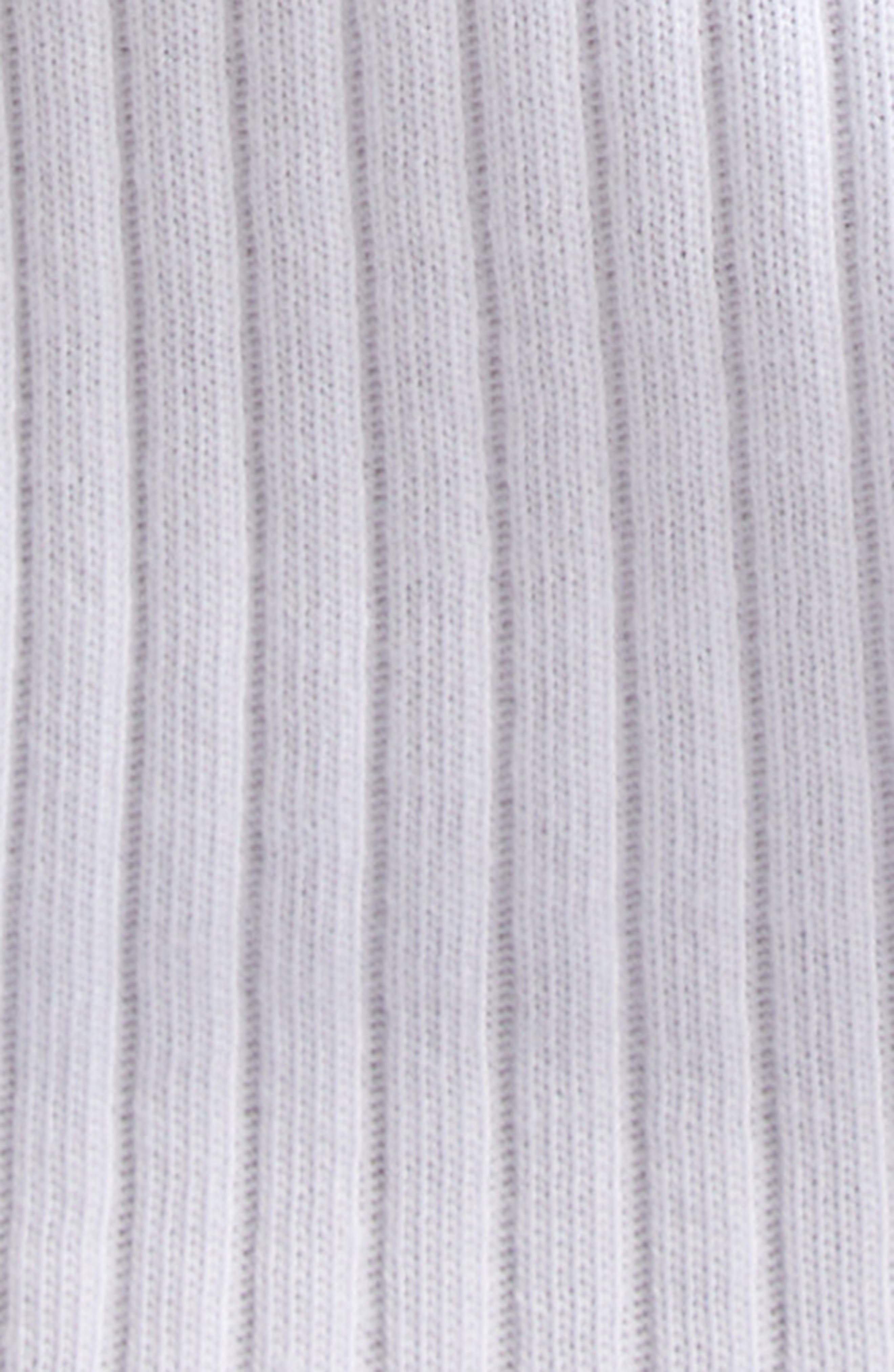 Jean Paul Gaultier Ring Detail Cotton Rib Tank in White at Nordstrom - 5