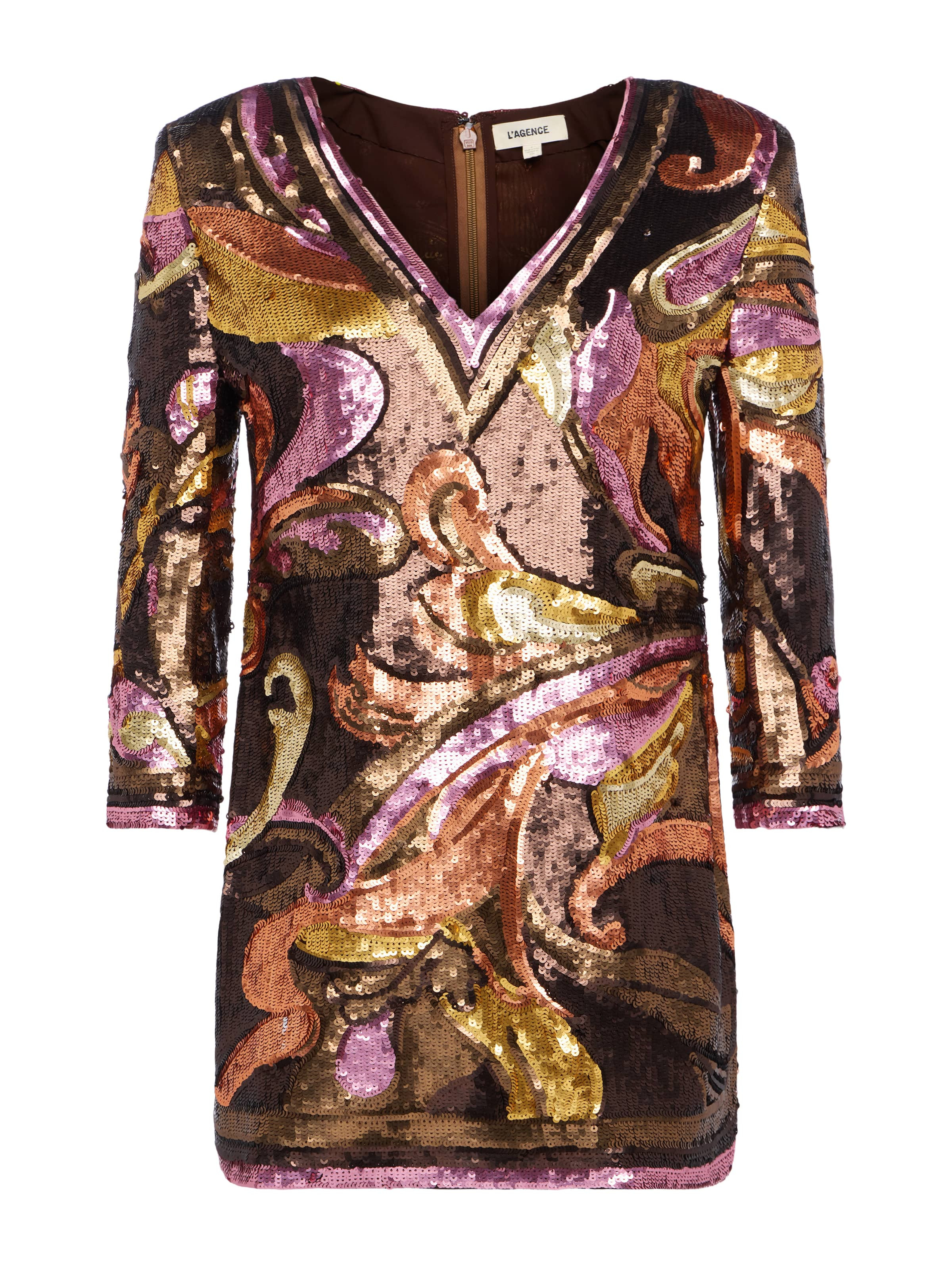Octavia Sequin Shift Dress - 1