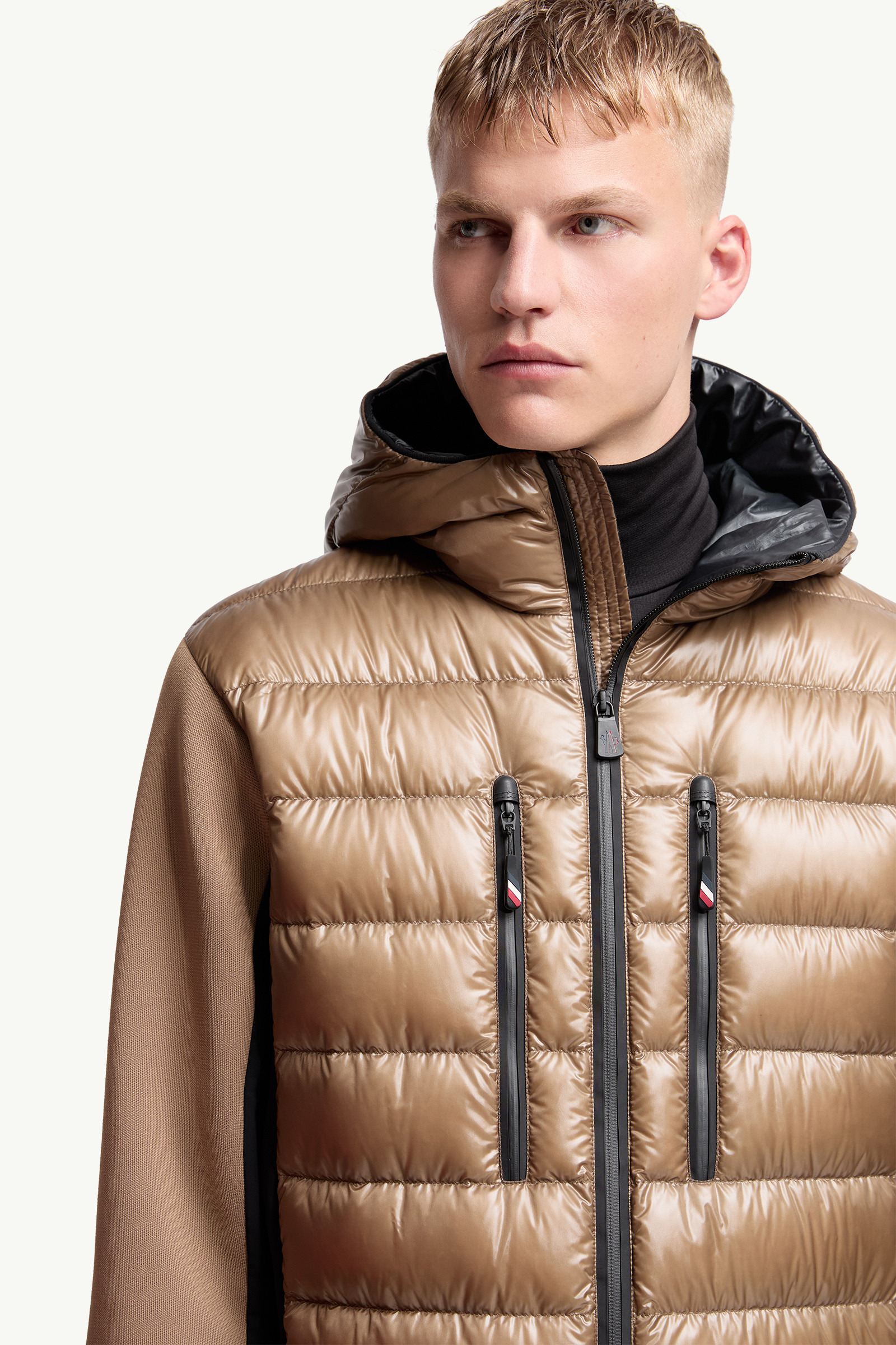 Padded Zip-Up Hoodie - 6
