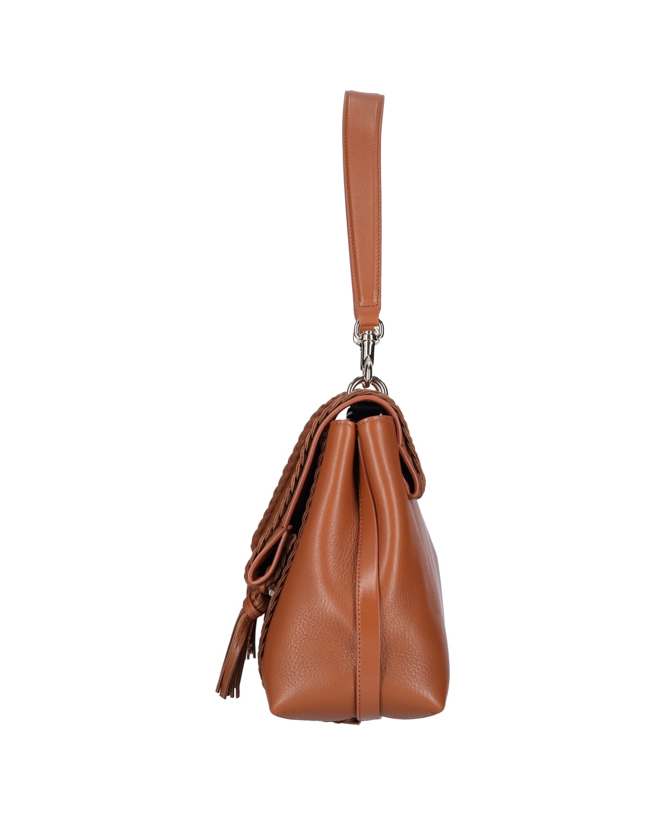 Caramel Medium Soft Penelope Shoulder Bag - 5