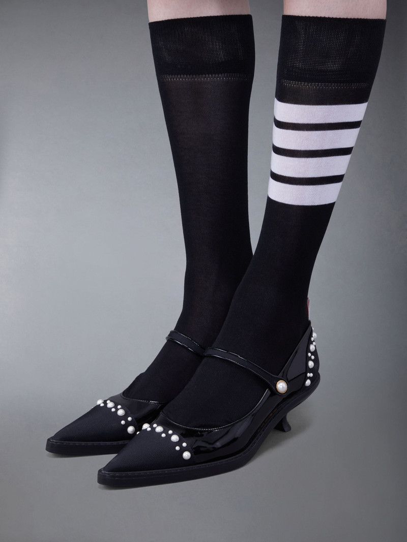 Pearled Patent Thom John Brogue 4