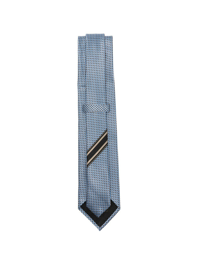 Brioni patterned tie outlook