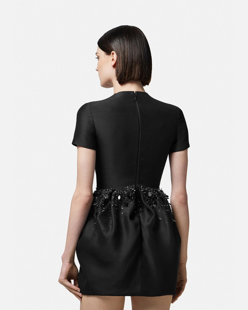 Crystal Folded Mini Dress 4