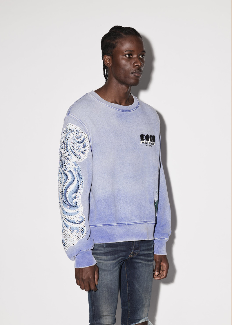 AMIRI T.G.C.W. CRYSTAL KOI WAVE CREWNECK outlook