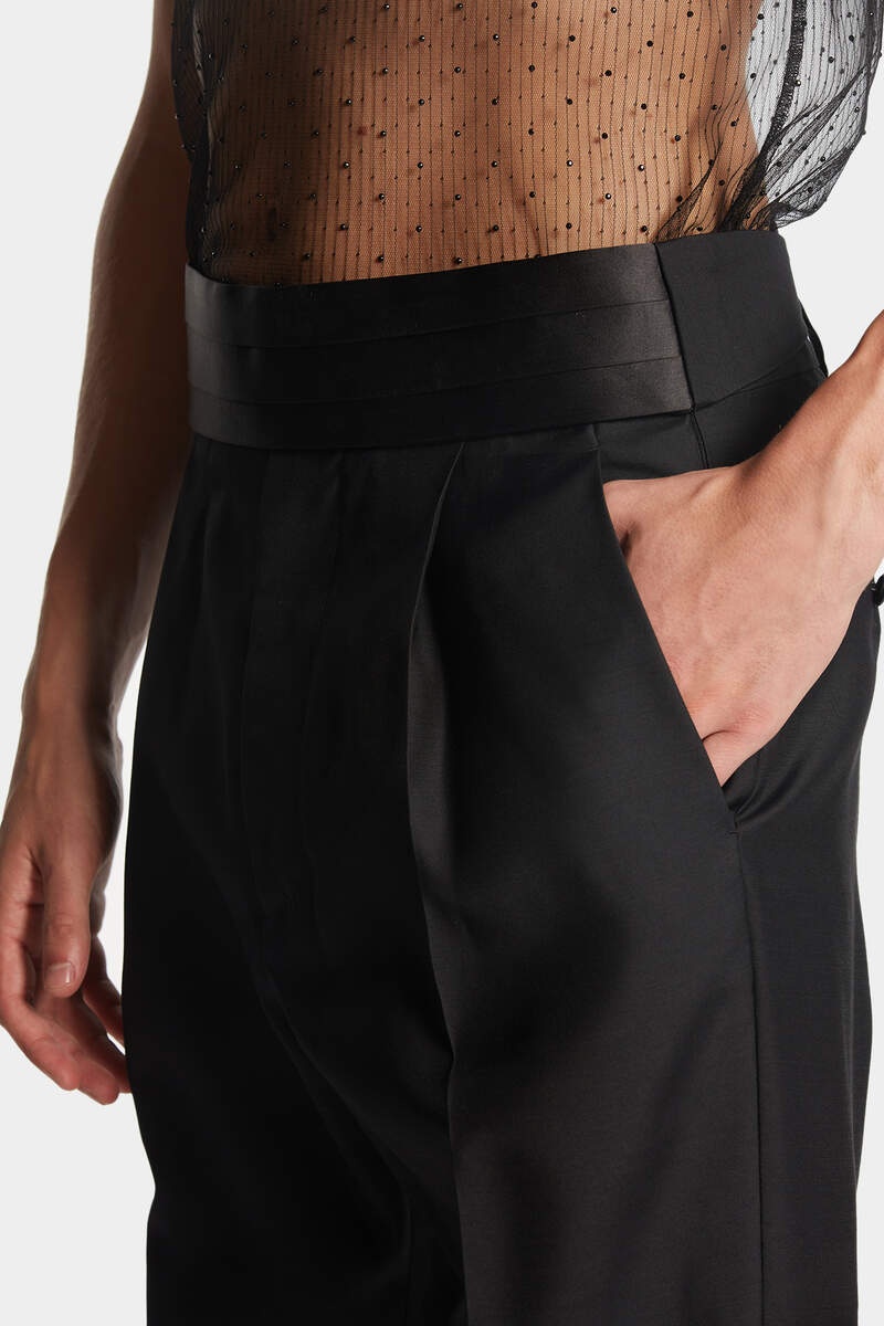 TUXEDO ONE PLEAT PANTS - 4