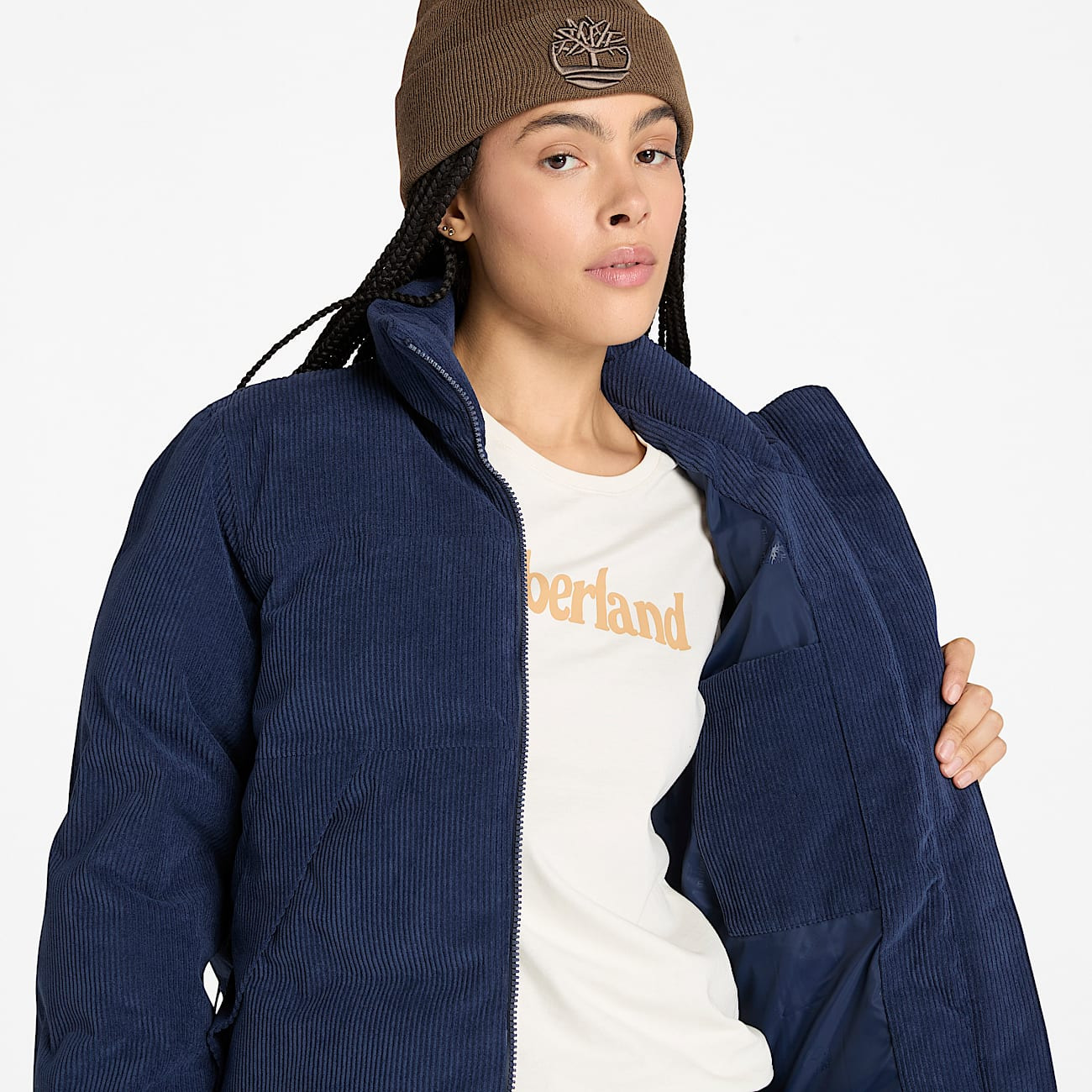 Women's Welch Mountain Waterproof Corduroy Puffer Jacket - 4