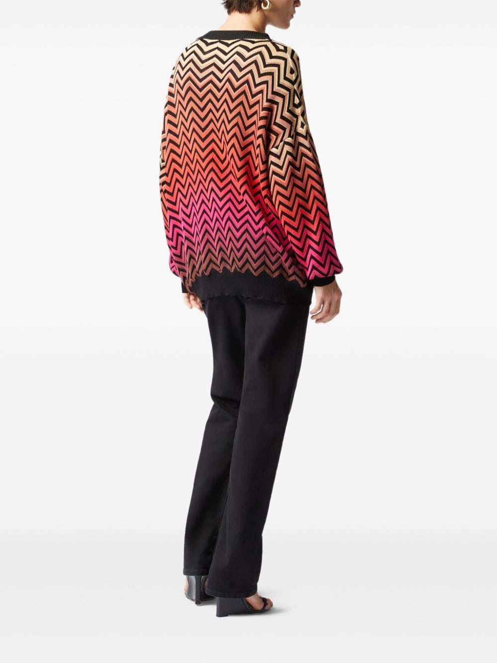 chevron sweater - 3