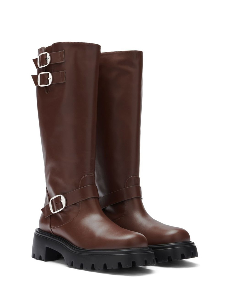 Stuart Weitzman 50mm Emerson Moto boots outlook