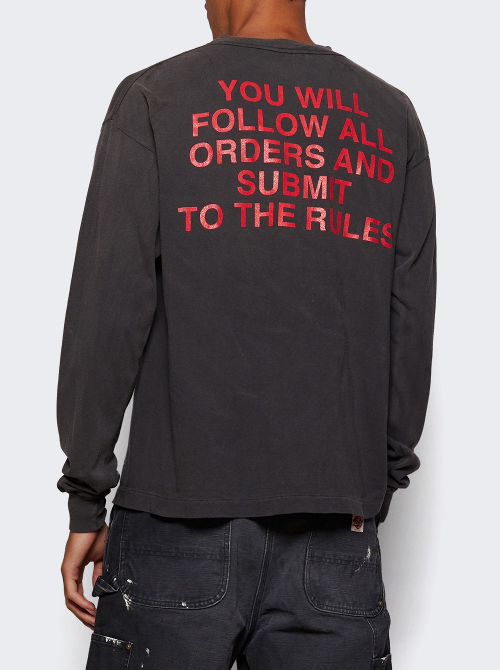 X Kosuke Kawamura Complete Control Long Sleeve Tee Black - 5