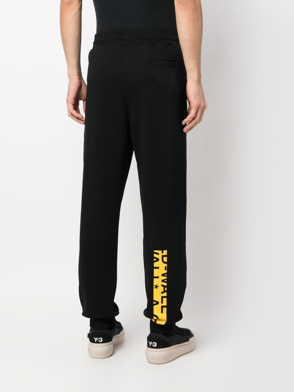 Node logo-print track pants - 4