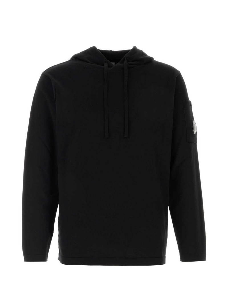 knit hooded sweatshirt 1