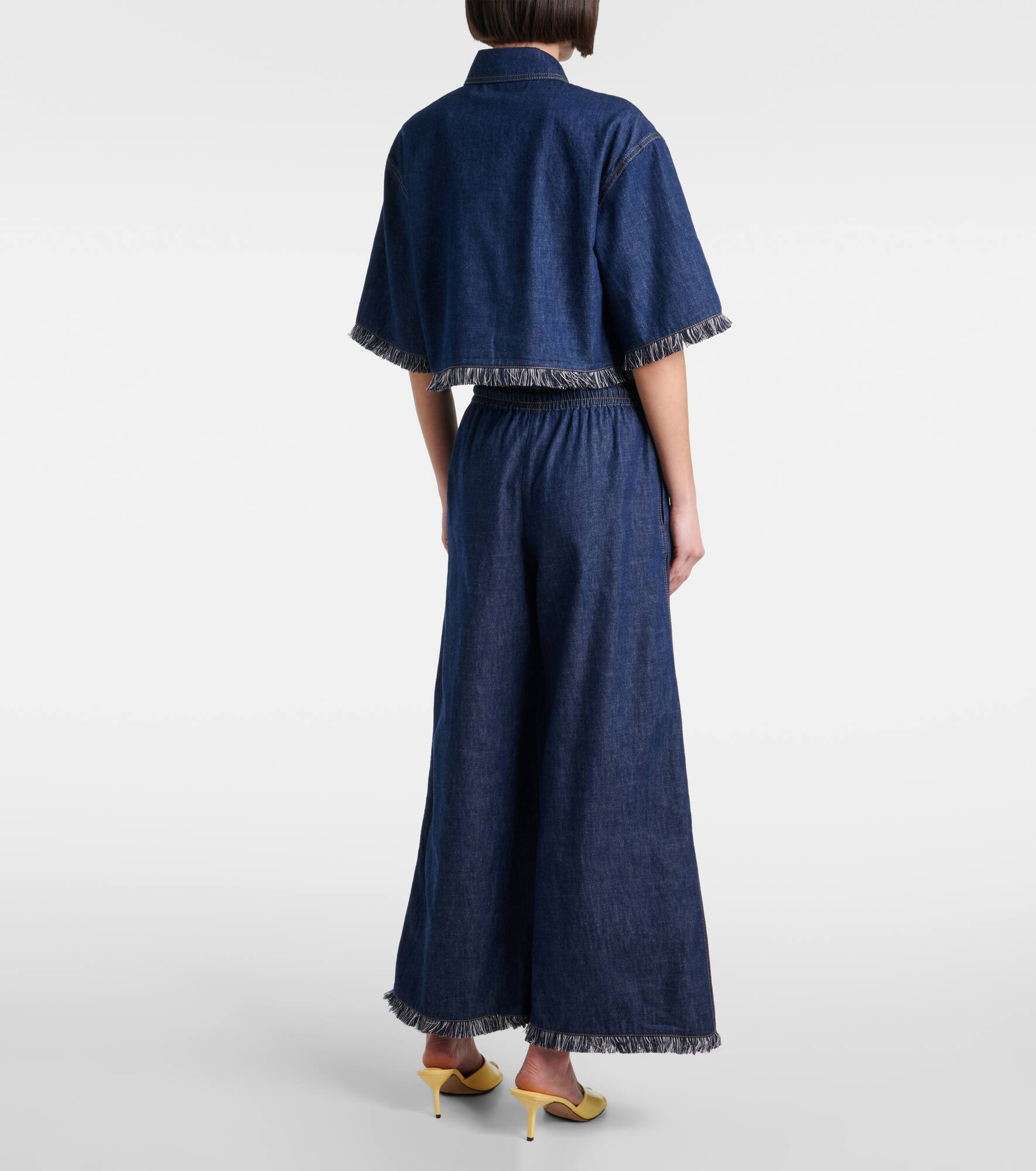Rhiannon fringed denim shirt - 3