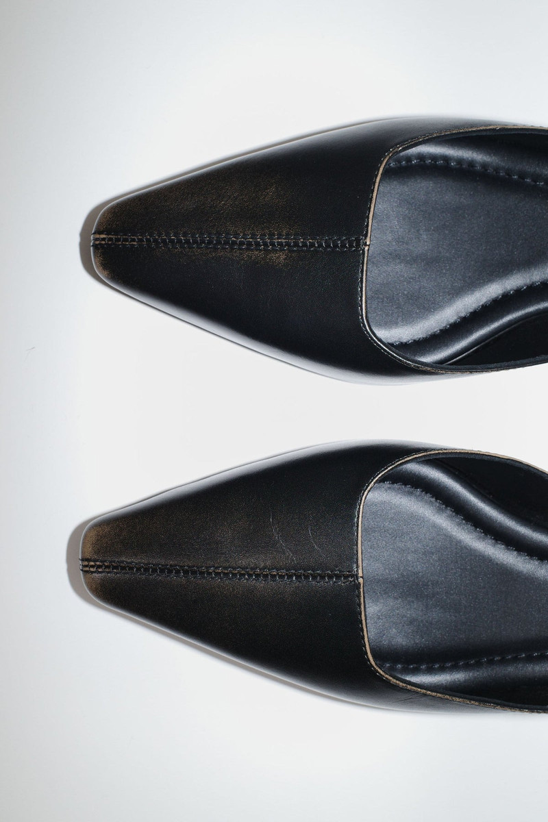 Brushed Miro Heel - Black 4
