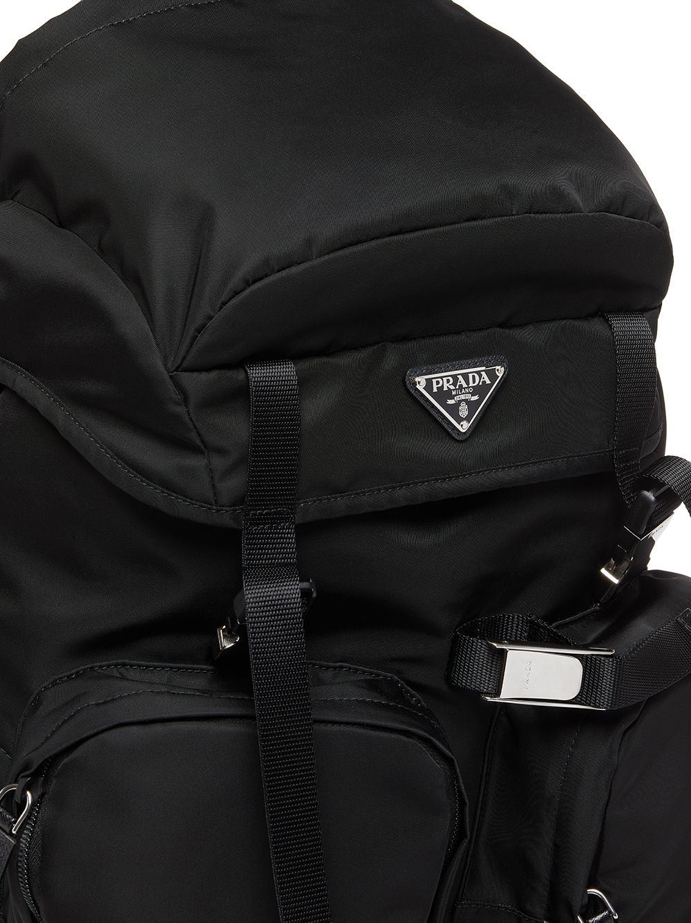 Re-Nylon multi-pocket backpack - 3