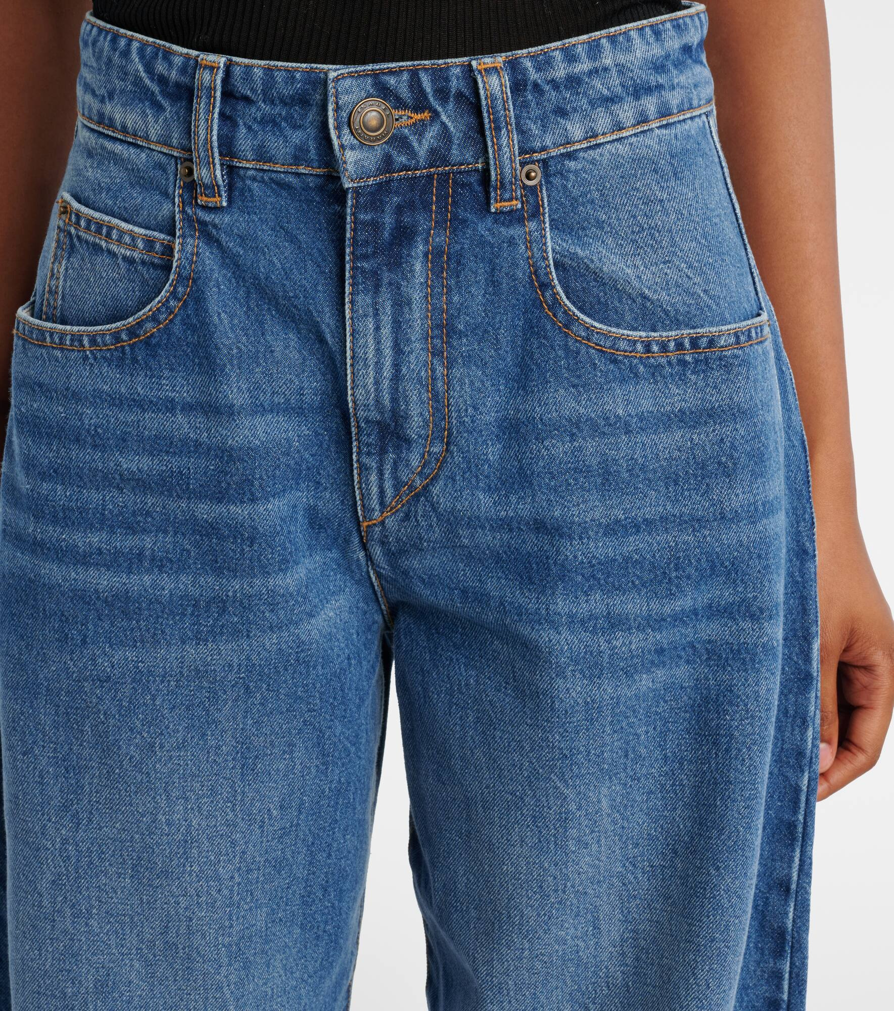 Oriane barrel-leg jeans - 4