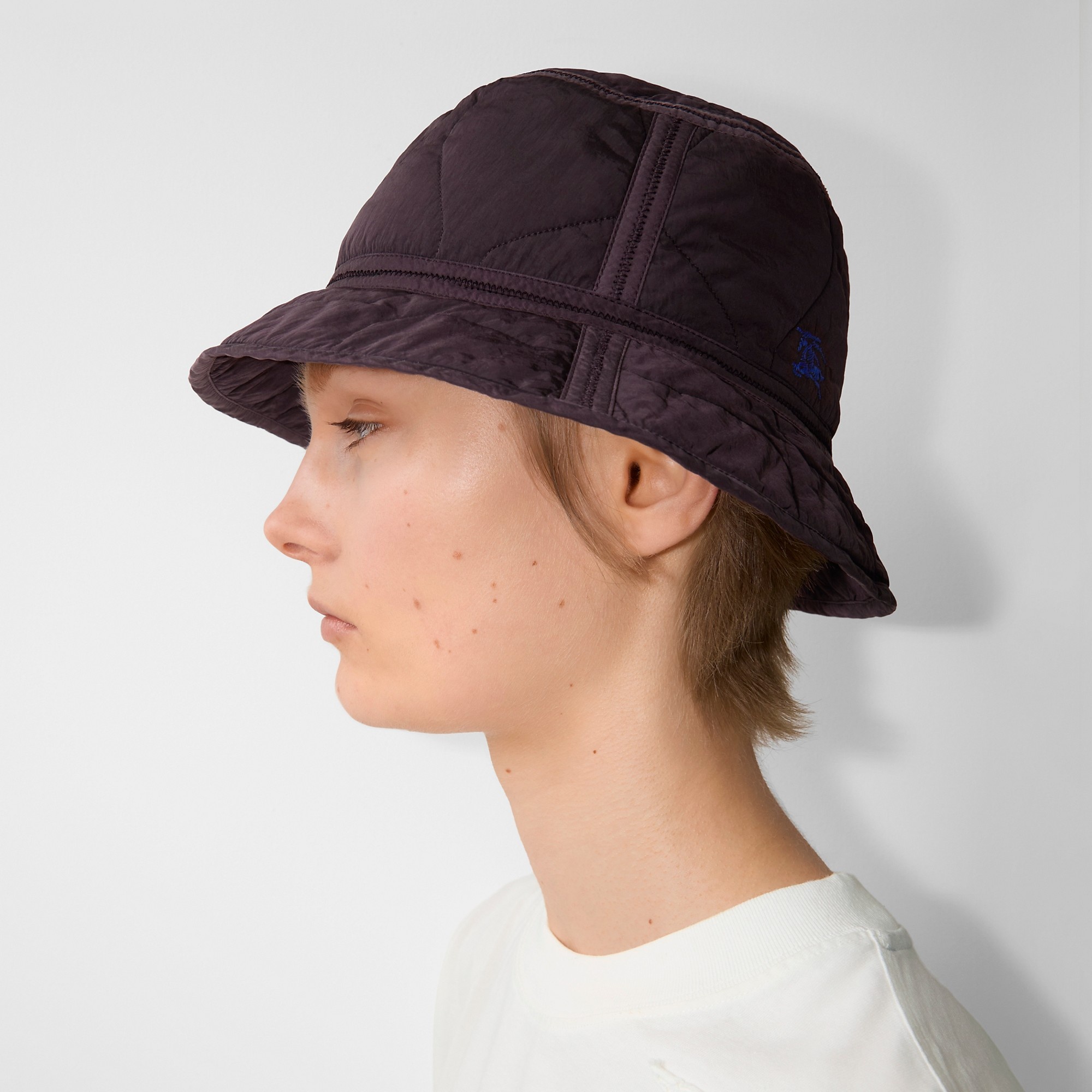 【BURBERRY】 男女兼用 Packable nylon quilted bucket hat Burberry Packable Quilted Nylon Bucket Hat | eBay