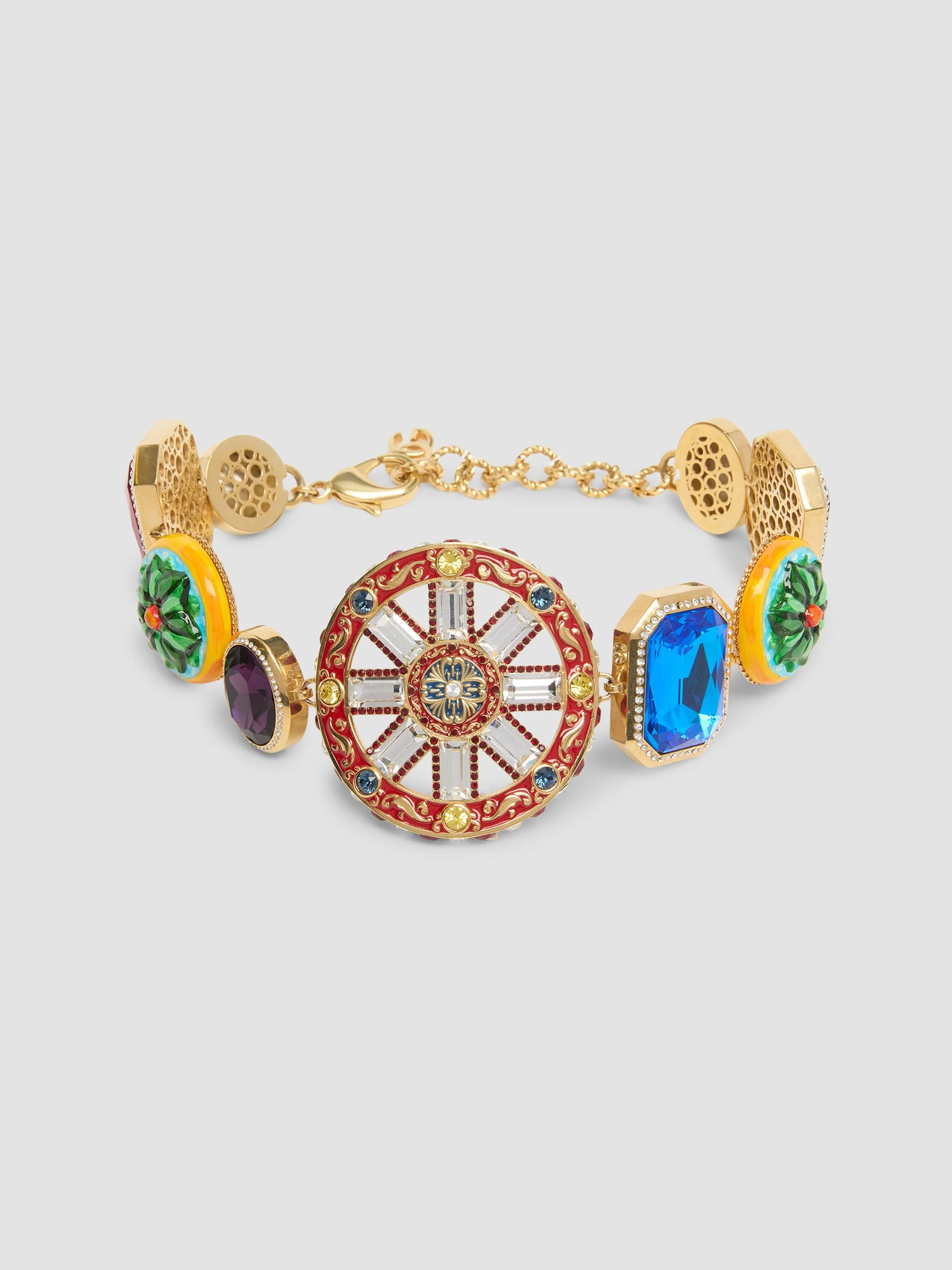Women's Goldtone, Glass Crystal & Resin Choker - Multi Color - 1