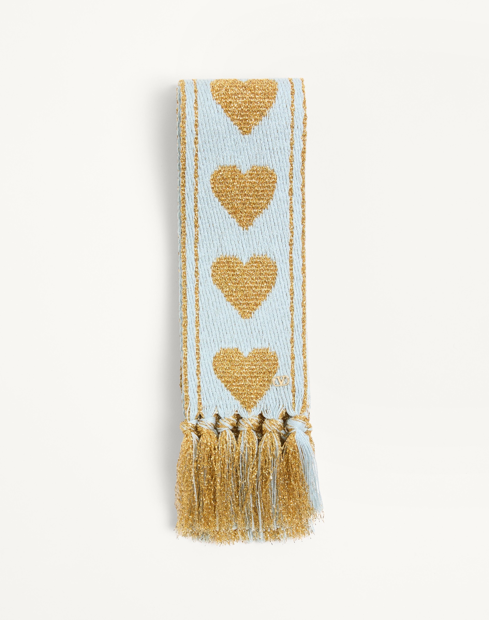 ANTIBES SCARF WITH METALLIC FIBER - 5