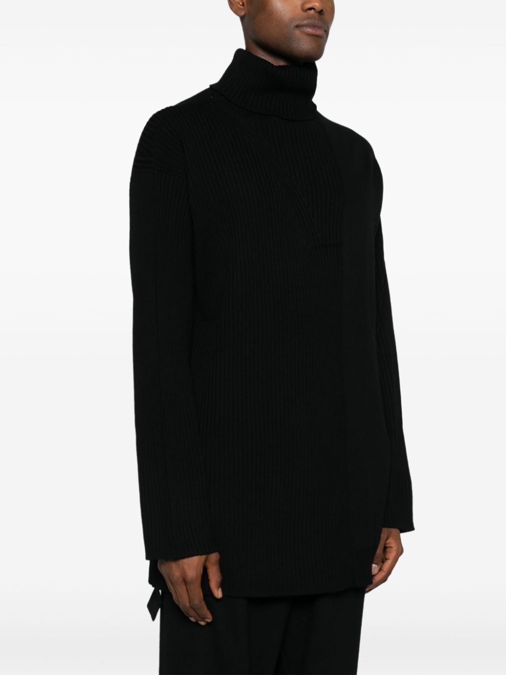 ribbed-knit sweater - 3
