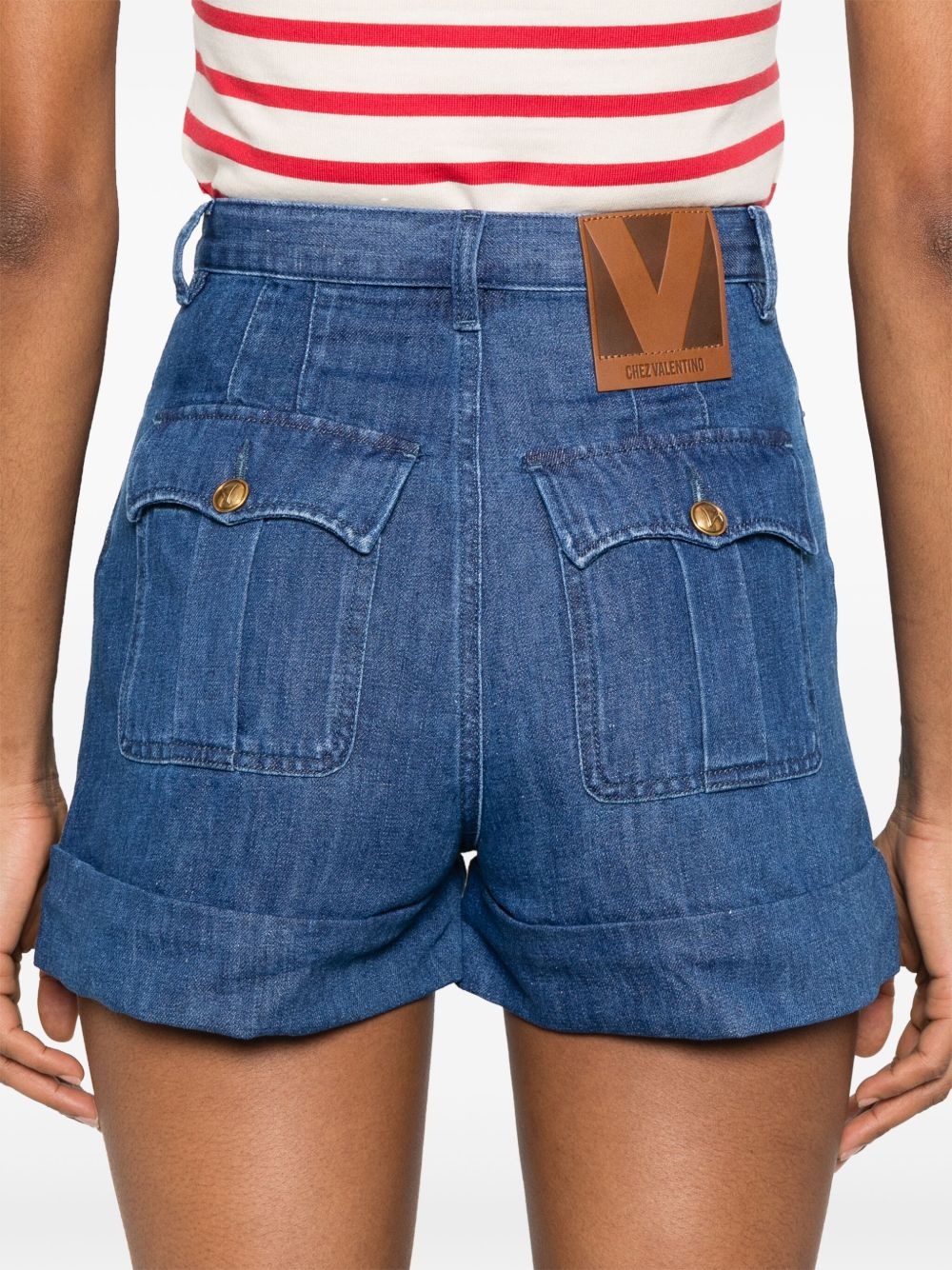 denim shorts - 5