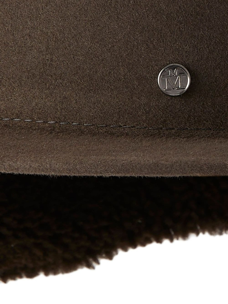 MAISON MICHEL Auguste ear-flap wool hat outlook