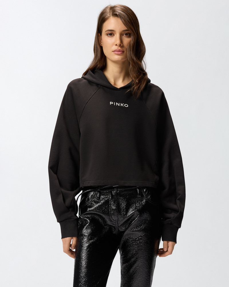 CROPPED SWEATSHIRT WITH EMBROIDERY 3