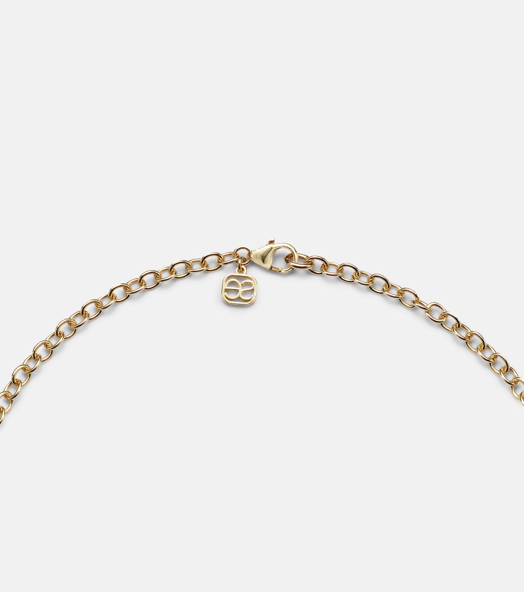 Puffy Icon Heart 14kt gold pendant with diamonds - 6