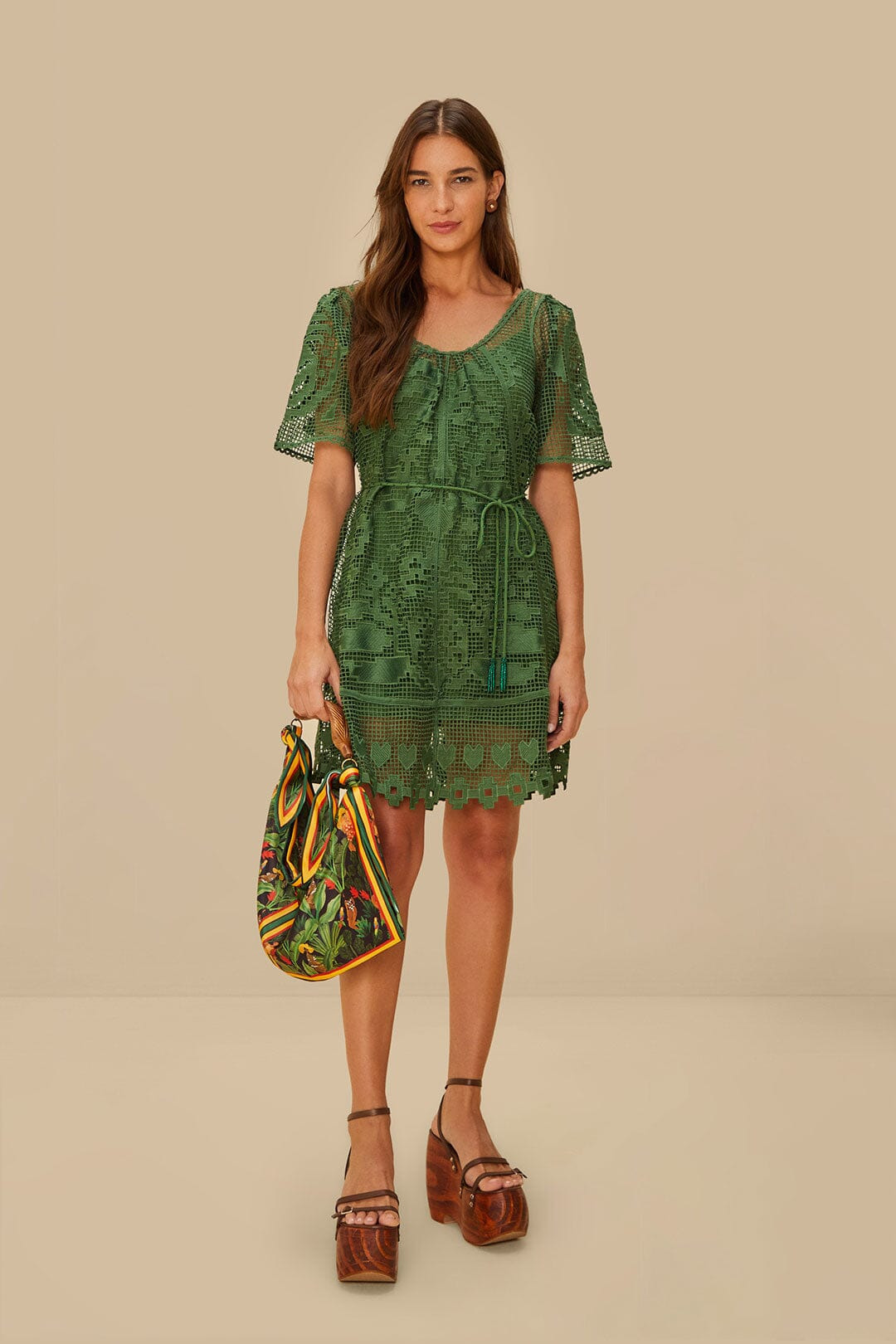 Beleza Tropical Scarf Mini Bag - 4