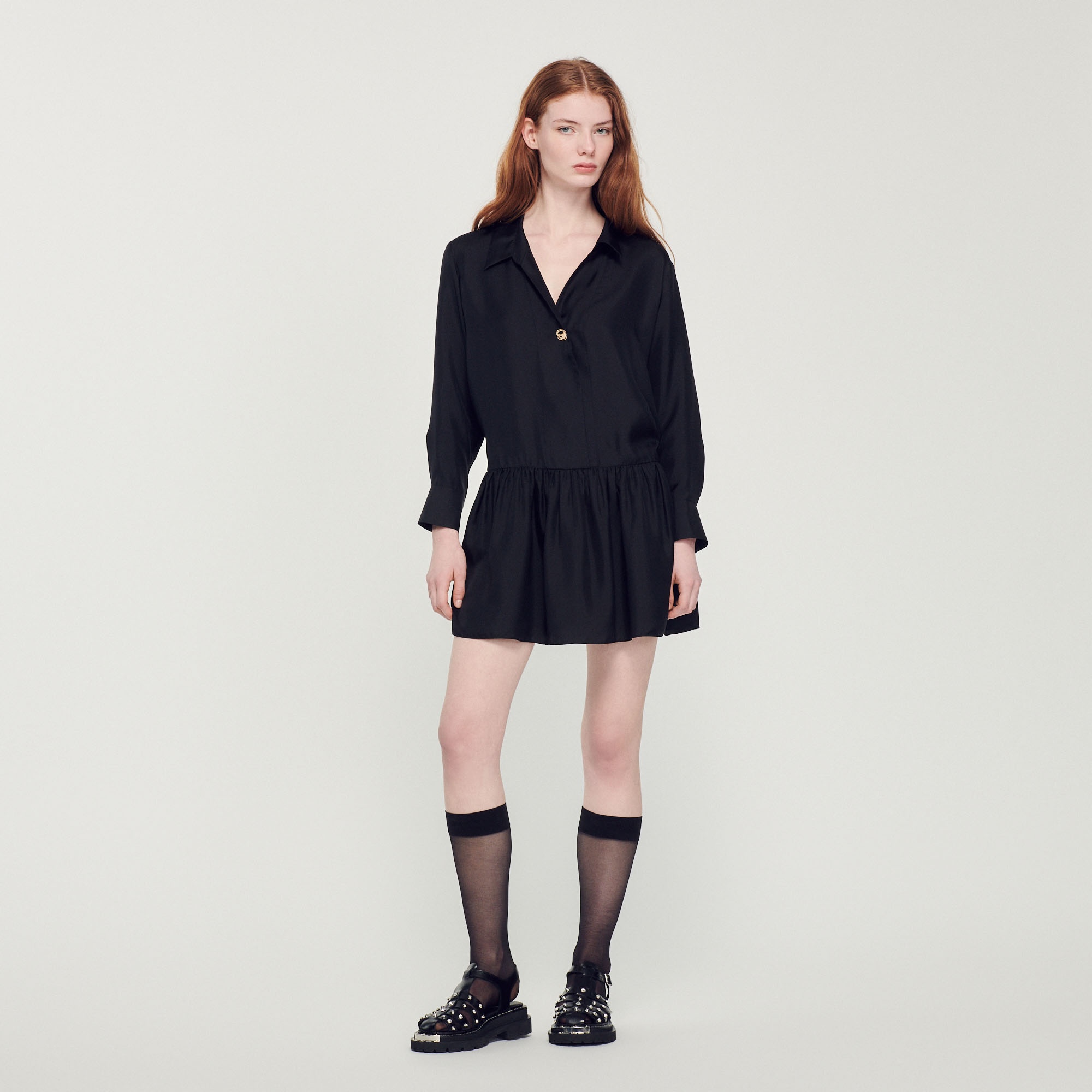 Short silk dress - 2