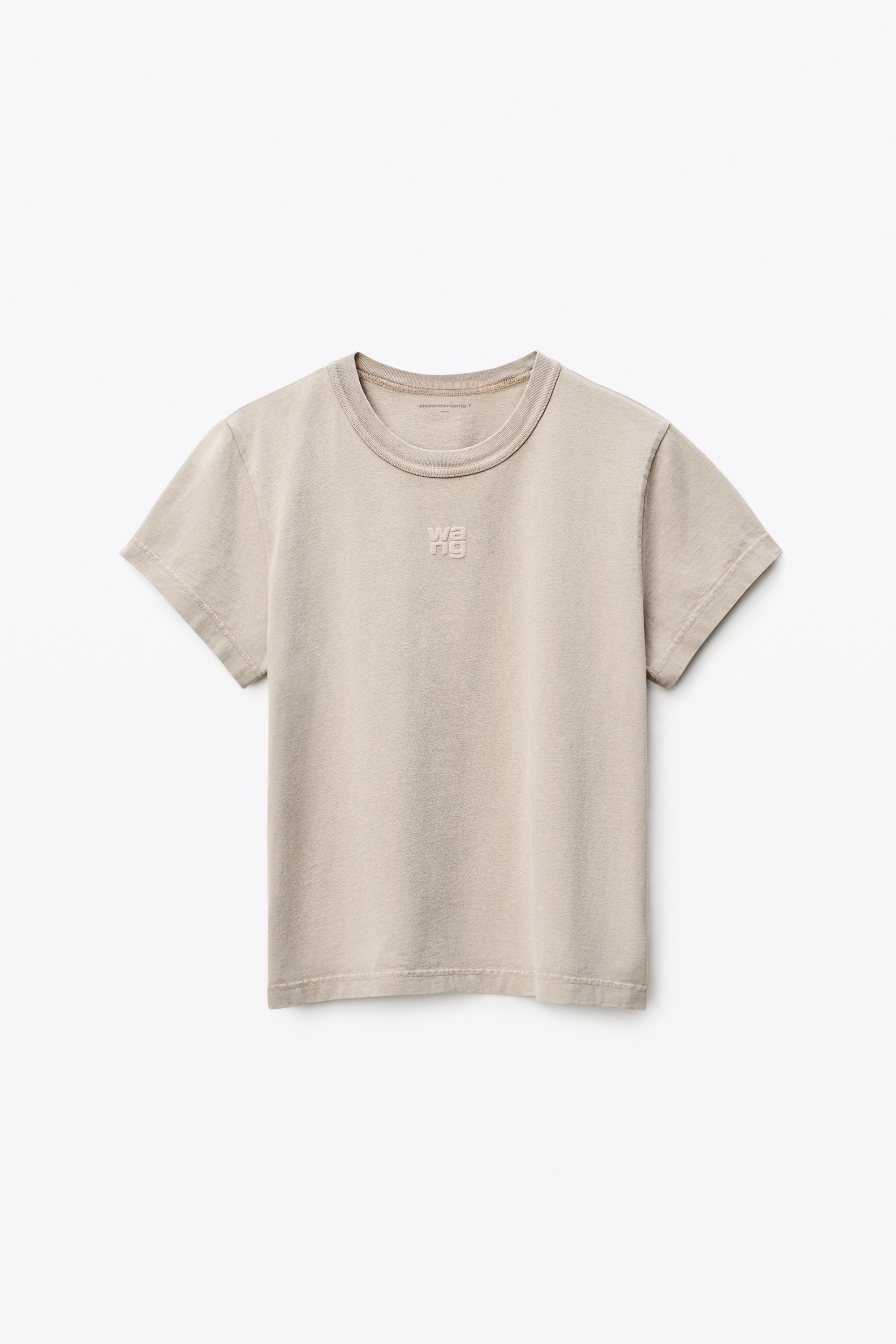 PUFF LOGO SHRUNKEN TEE IN COTTON JERSEY - 1