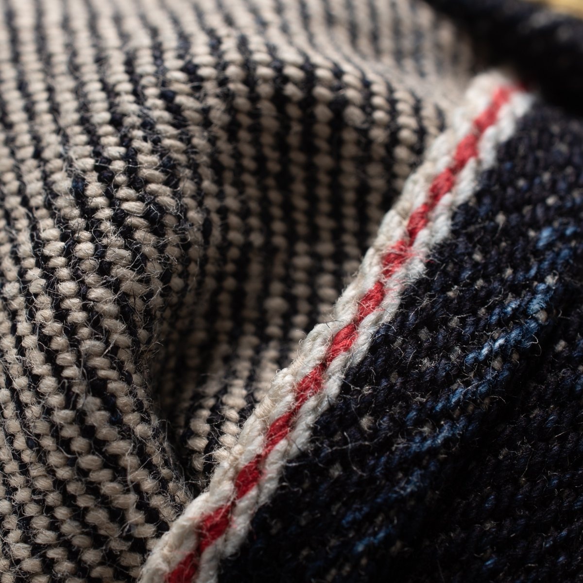 IH-777S-142 14oz Selvedge Denim Slim Taper Indigo - 11