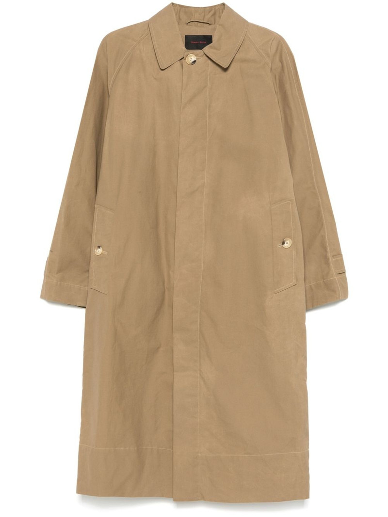 cotton trench coat 1