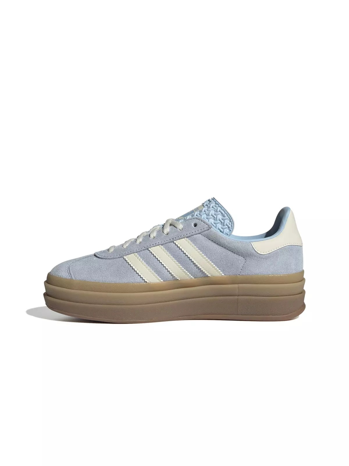 Originals Gazelle Bold "Clear Sky/Cream White/Gold Metallic" Women's Shoe - 2