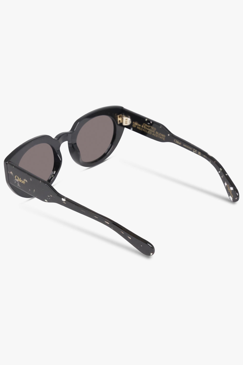 CHO311S ROUNDED SUNGLASSES | BLACK/GREY - 3