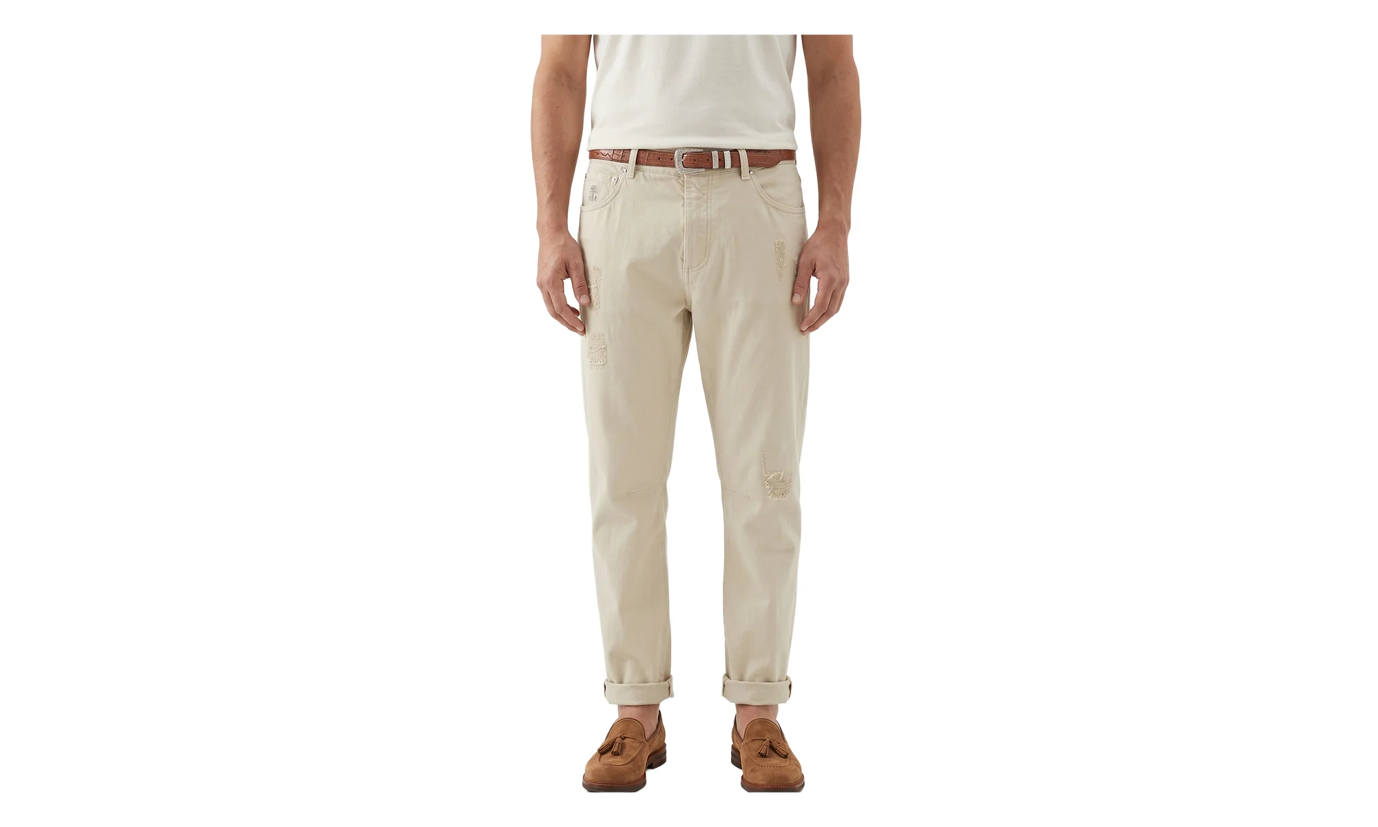 PANTS "FLAX SEEDS" M262PX2340_C7242 - 1