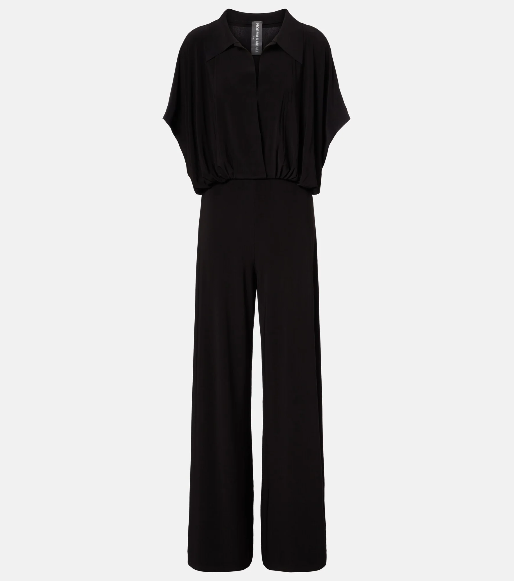 Draped jumpsuit - 1