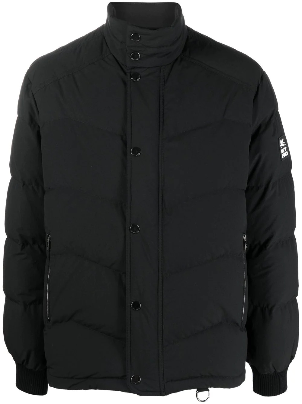 padded fitted jacket - 1